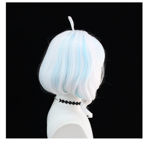 Genshin Impact Focalors Cosplay Wig Short