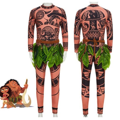 Moana Maui Cosplay Costume