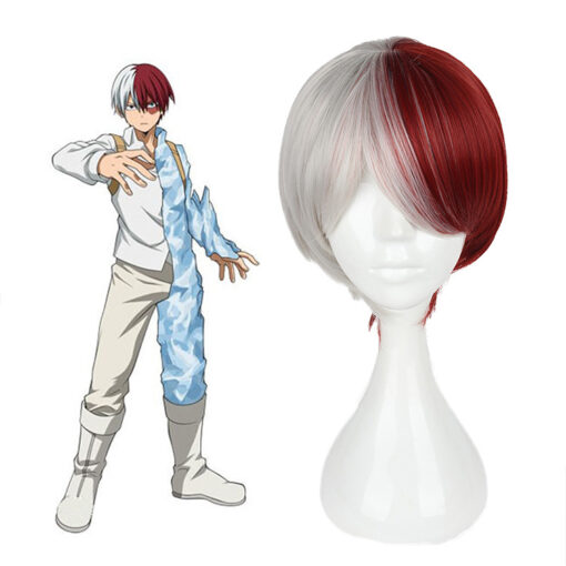 My Hero Academia Todoroki Shoto Cosplay Wig Short