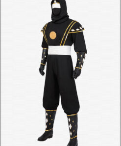 Power Rangers Black Ninja Cosplay Costume