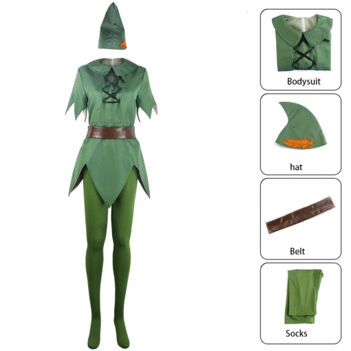 Peter Pan Tinker Bell Cosplay Costume