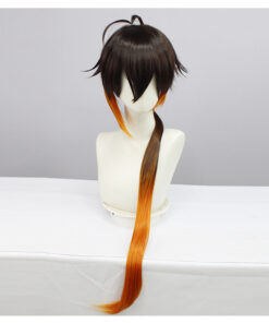 Genshin Impact Zhongli Cosplay Wig