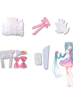 Hatsune Miku Rapunzel Cosplay Costume