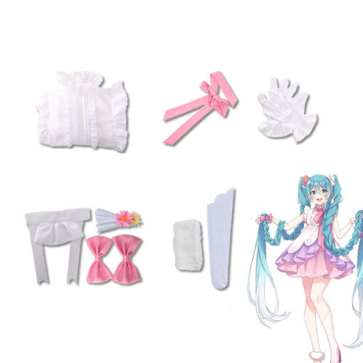 Hatsune Miku Rapunzel Cosplay Costume