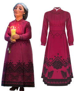 Encanto Abuela Alma Dress Cosplay Costume