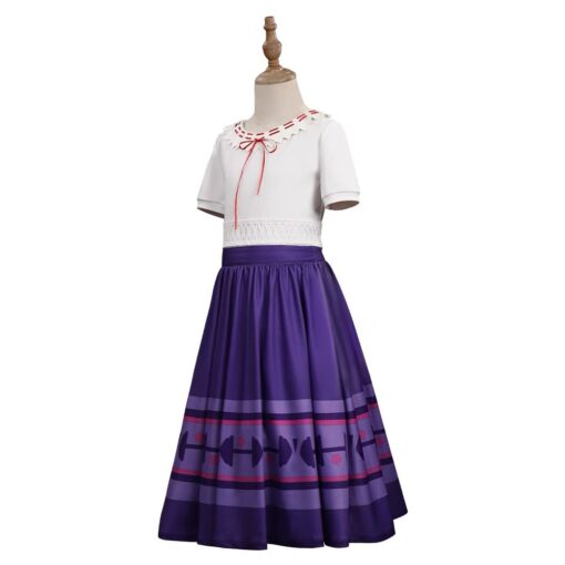 Encanto Luisa Madrigal Dress Cosplay Costume