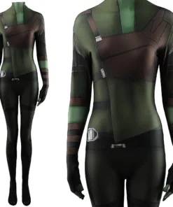 Guardians of the Galaxy Gamora Bodysuit Cosplay Costume