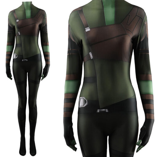 Guardians of the Galaxy Gamora Bodysuit Cosplay Costume