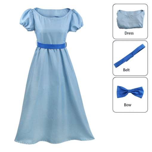 Peter Pan Wendy Dress Cosplay Costume