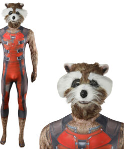 Guardians of the Galaxy Rocket Raccoon Bodysuit Cosplay Costume