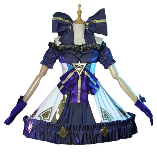 League of Legends the Hallowed Seamstress Gwen Cosplay Costume