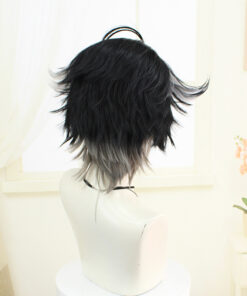 Genshin Impact Wriothesley Cosplay Wig