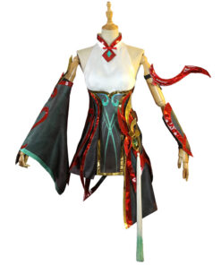 League of Legends Irelia The Blade Dancer Cosplay Costume