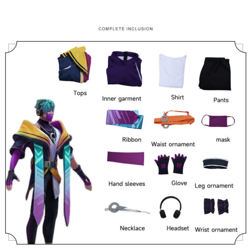 League of Legends Aphelios The Weapon of the Faithful Cosplay Costume