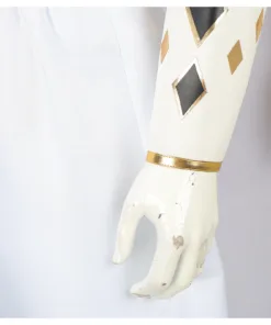 Power Rangers White Ninja Tommy Oliver Cosplay Costume