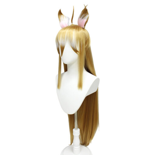 Genshin Impact Ms Hina Gorou Cosplay Wig