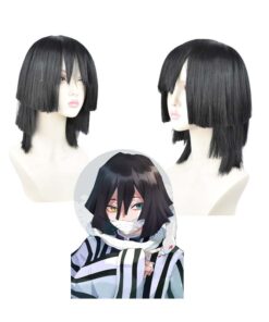 Demon Slayer Obanai Iguro Cosplay Wig