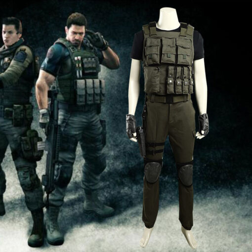 Resident Evil Carlos Oliveira Cosplay Costume