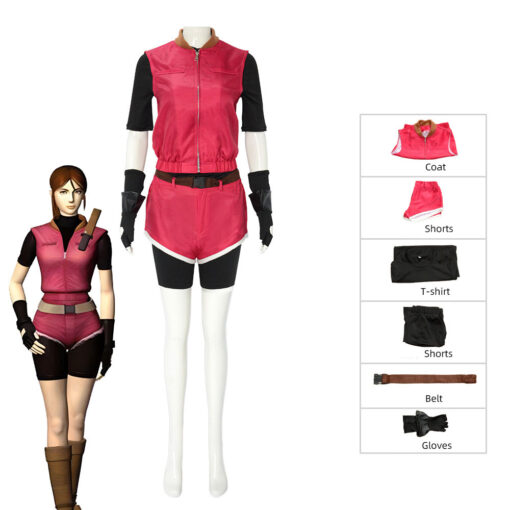 Resident Evil Claire Redfield Cosplay Costume