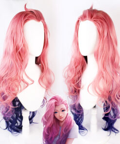 League of Legends LOL Seraphine Cosplay Wig