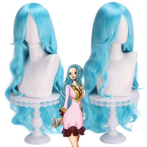 One Piece Nefertari Vivi Cosplay Wig