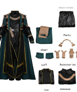 Loki The Dark World Same style Cosplay Costume