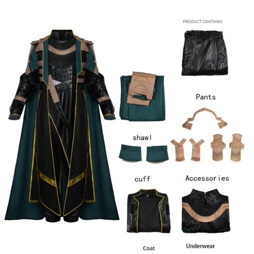 Loki The Dark World Same style Cosplay Costume