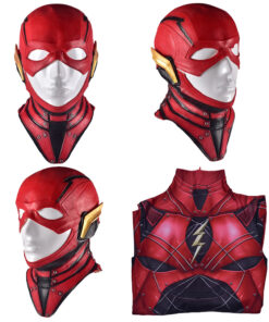 Justice League The Flash Barry Allen Cosplay Costume