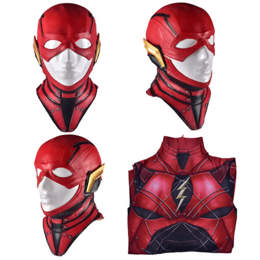 Justice League The Flash Barry Allen Cosplay Costume