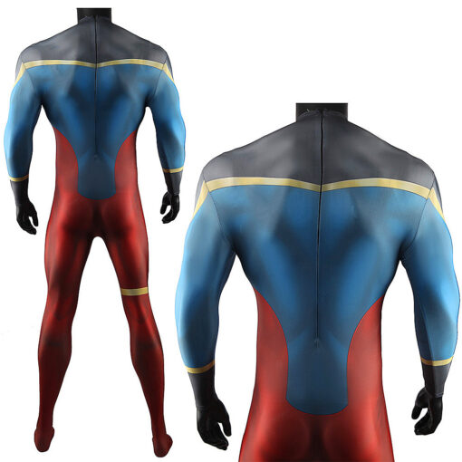 Justice League Superman Jumpsuit Cosplay Costume