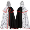 Cruella Cruella De Vil Cloak Cosplay Costume