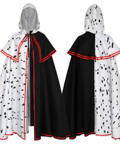 Cruella Cruella De Vil Cloak Cosplay Costume