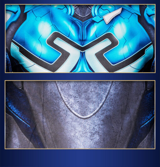 Blue Beetle Bodysuit Cosplay Costume