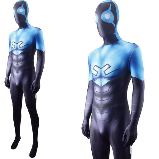 Blue Beetle Jaime Reyes Bodysuit Cosplay Costume