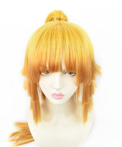 Demon Slayer Agatsuma Zenitsu Cosplay Wig