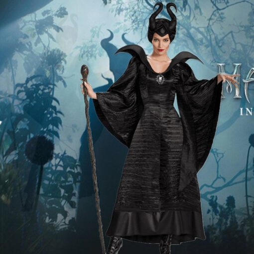 Sleeping Beauty Maleficent Cosplay Costume