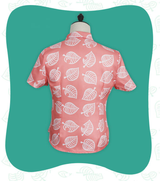 Animal Crossing Tom Nook Pink Shirt Cosplay Costume