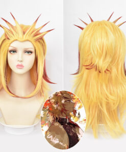 Demon Slayer Rengoku Kyojuro Cosplay Wig