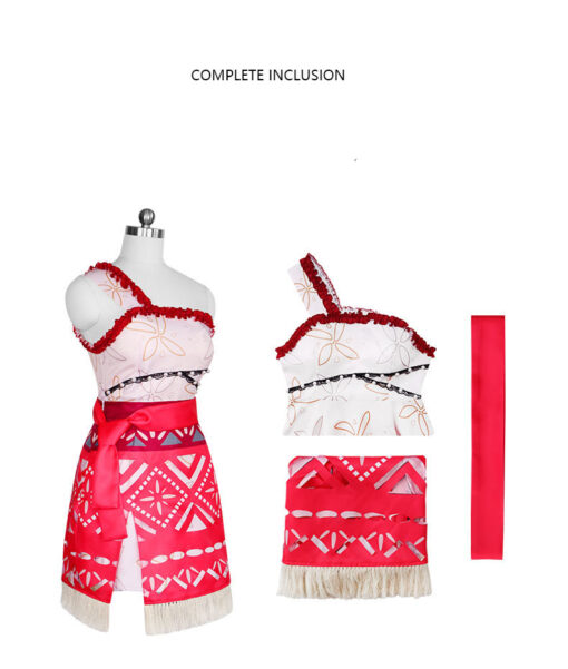 Moana Skirt Cosplay Costume