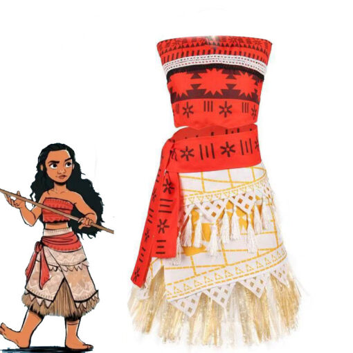 Moana Skirt Cosplay Costume