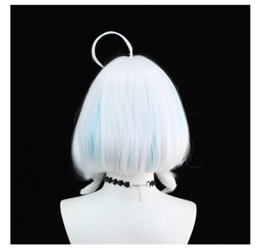 Genshin Impact Focalors Cosplay Wig Short