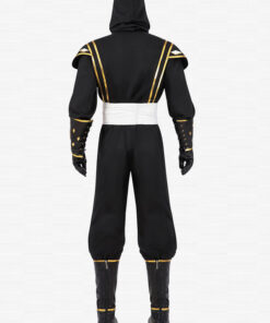 Power Rangers Black Ninja Cosplay Costume