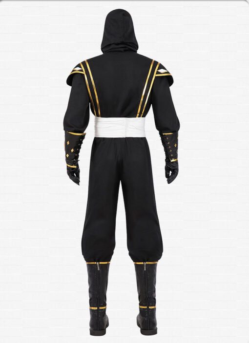 Power Rangers Black Ninja Cosplay Costume