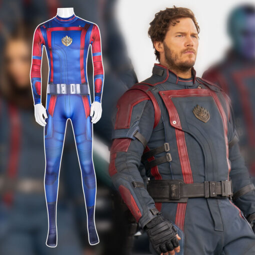 Guardians of the Galaxy Star-Lord Peter Quill Bodysuit Cosplay Costume