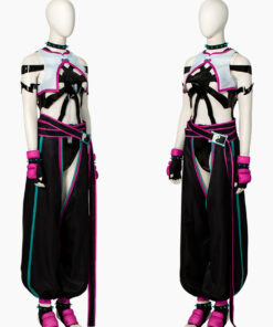 Street Fighter Han Juri Cosplay Costume