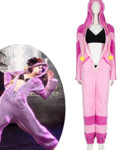 Street Fighter Han Juri Pajamas Cosplay Costume