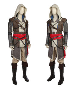 Assassins Creed Edward James Kenway Cosplay Costume