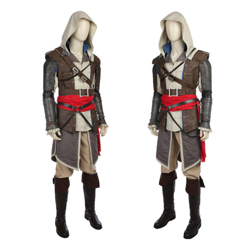 Assassins Creed Edward James Kenway Cosplay Costume