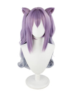 Genshin Impact Keqing Cosplay Wig