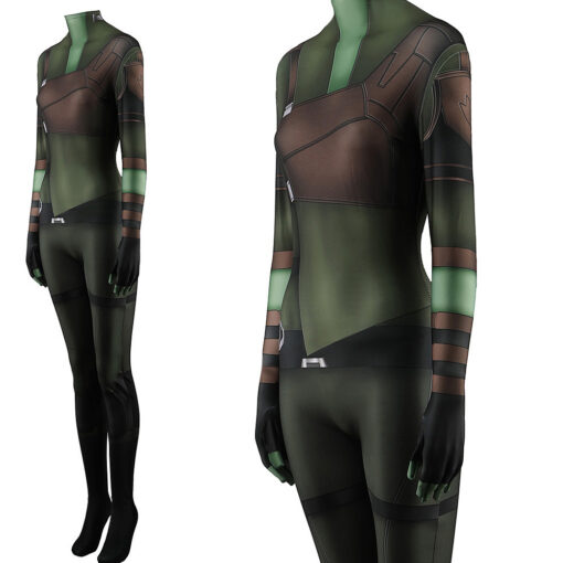 Guardians of the Galaxy Gamora Bodysuit Cosplay Costume